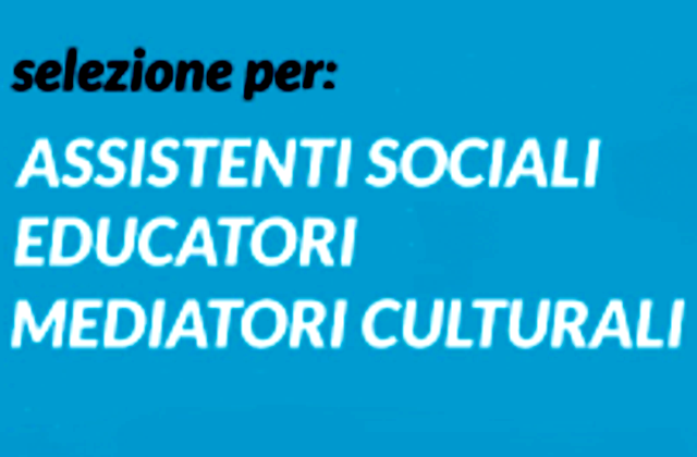 Coop. San Francesco cerca Assistenti sociali, Educatori professionali e Mediatori culturali 